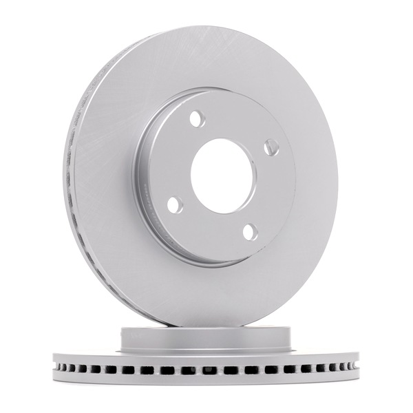 RIDEX PLUS 82B2304P: Disco de freno Eje delantero, Ø: 262mm, ventilación interna, Ø: 262mm, revestido, sin cojinete rueda, sin perno de sujeción de rueda, sin buje de rueda