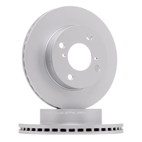 RIDEX PLUS 82B0524P: Disco de freno Eje delantero, Ø: 230,9mm, ventilación interna, Ø: 230,9mm, sin cojinete rueda, sin perno de sujeción de rueda, sin buje de rueda
