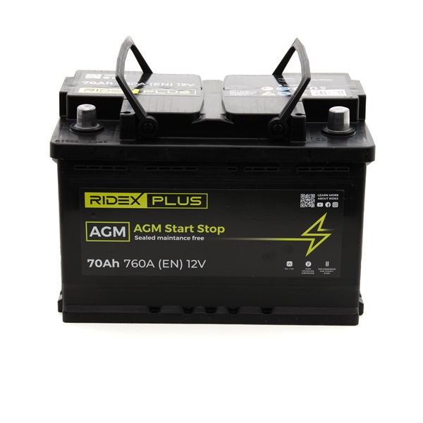 RIDEX PLUS 1S0007P: Starterio akumuliatorius