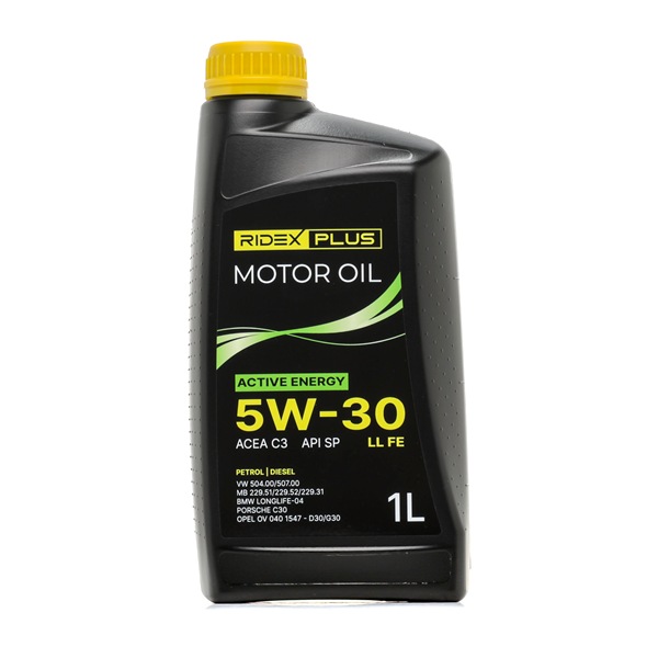 RIDEX PLUS Active Energy, LL FE 1862O0020P Motoröl VW Passat Variant (365) 2.0 TDI 4motion 170 PS Diesel