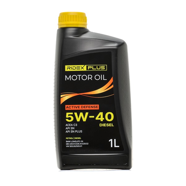RIDEX PLUS Active Defense, Diesel 1862O0021P Motoröl AUDI A5 Coupe (8T3) RS5 quattro 450 PS Benzin