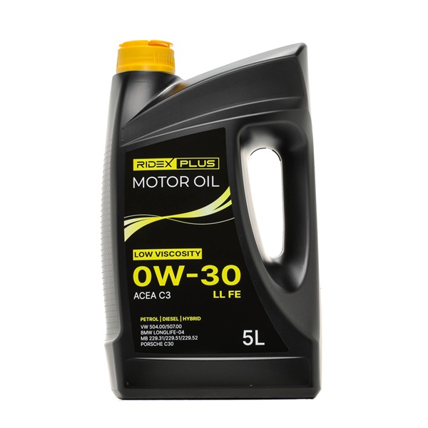 RIDEX PLUS Low Viscosity, LL FE 1862O0207P Motoröl PORSCHE PANAMERA (971) 2.9 (97AAY1, 97BAY1, 97AGY1, 97AAI1, 97BAI1, 97BAM1) 330 PS Benzin