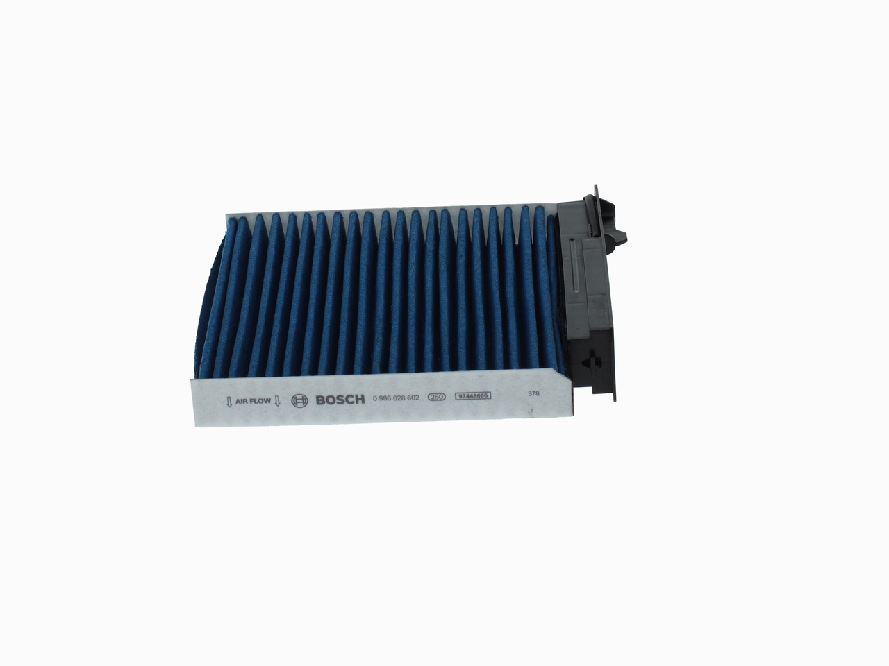 BOSCH 0 986 628 602: Filtrs, Salona telpas gaiss FILTRS+pro Aktivētās ogles filtrs, ar antibakteriālu efektu, Daļiņu atdalīšanas pakāpe >98 % ar 2,5 µm (smalkie putekļi), ar antialerģisku iedarbību, ar pretvīrusu iedarbību, ar fungicīdo efektu