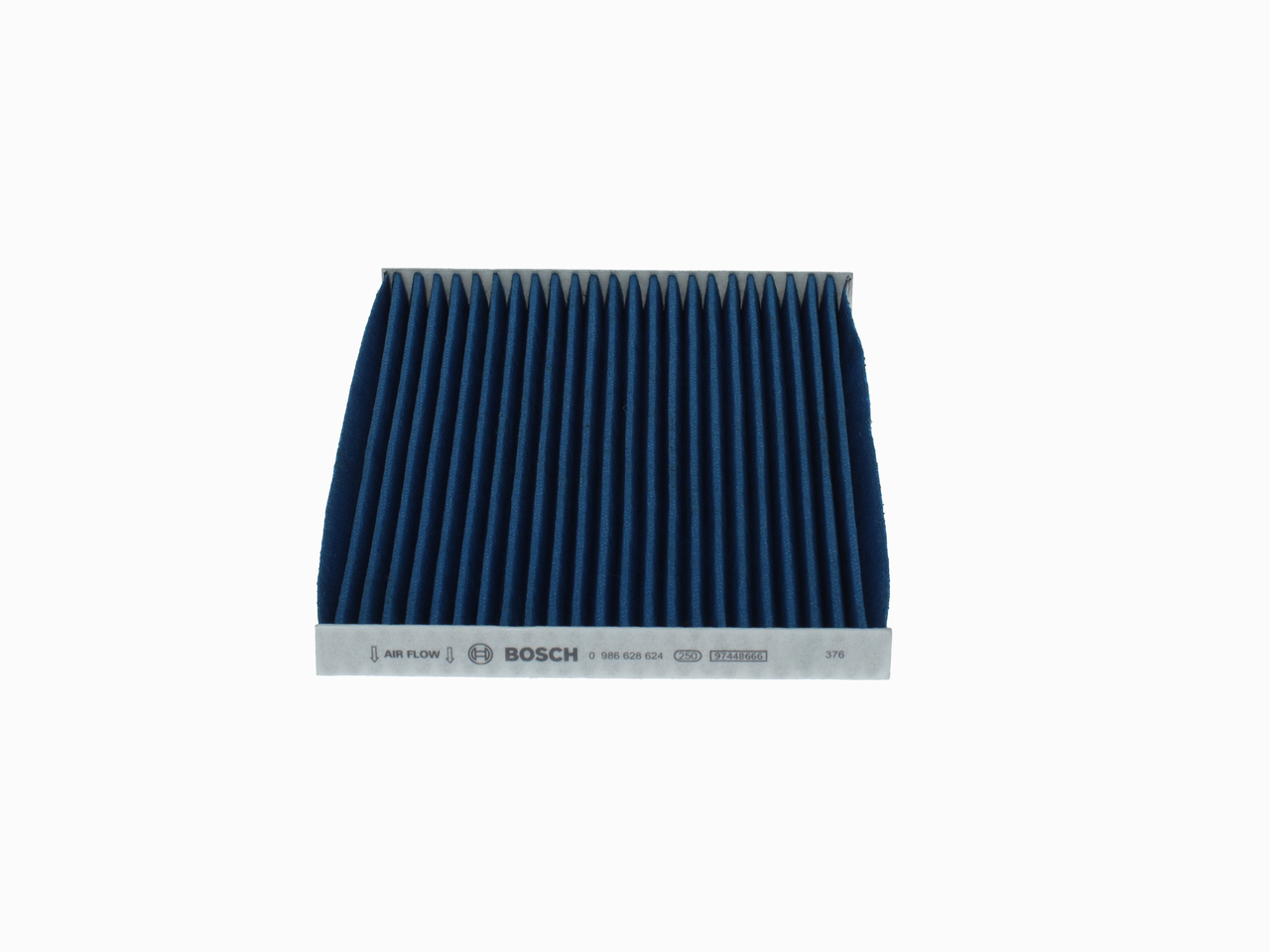 BOSCH 0 986 628 624: Filtrs, Salona telpas gaiss FILTRS+pro Aktivētās ogles filtrs, ar antibakteriālu efektu, Daļiņu atdalīšanas pakāpe >98 % ar 2,5 µm (smalkie putekļi), ar antialerģisku iedarbību, ar pretvīrusu iedarbību, ar fungicīdo efektu