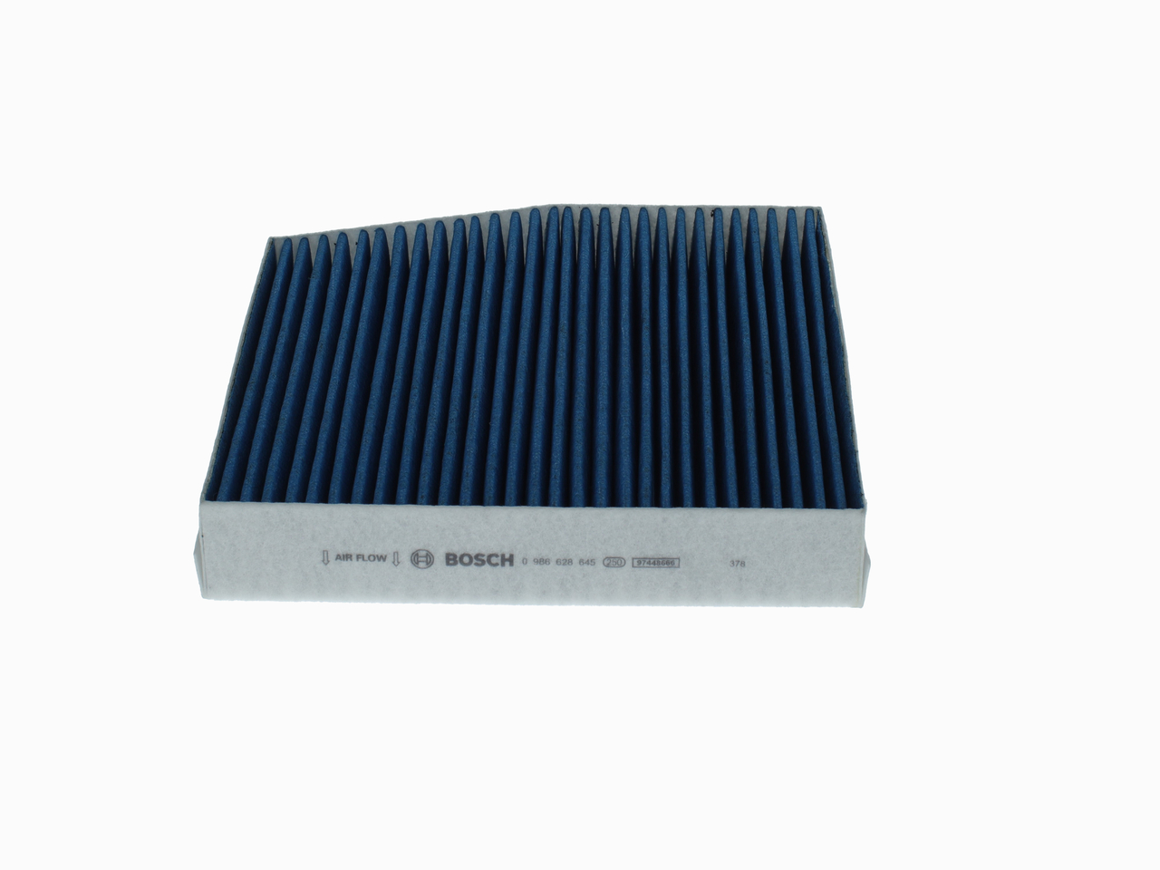 BOSCH 0 986 628 645: Filtro de habitáculo FILTRO+ Filtro de carbón activado, con efecto bactericida, Índice de sep. de partículas > 98 % para 2,5 µm (polvo fino), con efecto antialérgico, con efecto antiviral, con efecto fungicida