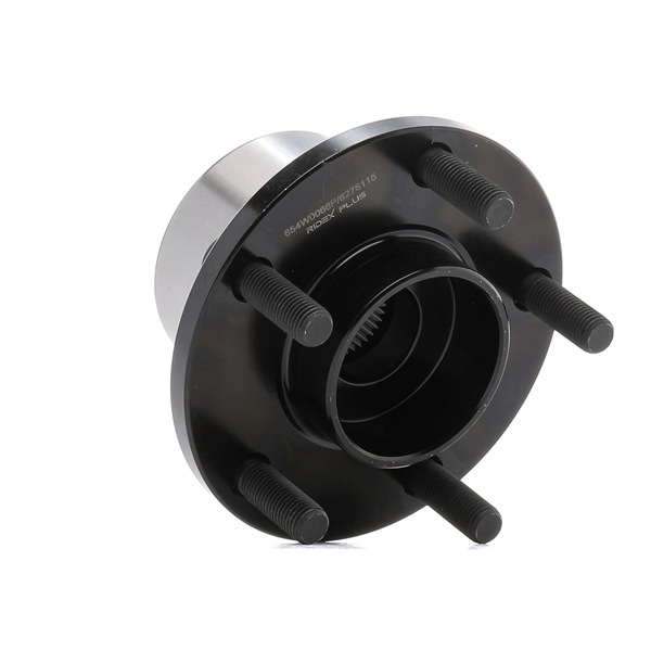 RIDEX PLUS 654W0066P: Комплект колесен лагер на предната ос отляво, на предната ос отдясно, Интегриран лагер в колесната главина, с интегриран магнитен сензорен пръстен, с датчик-пръстен за ABS