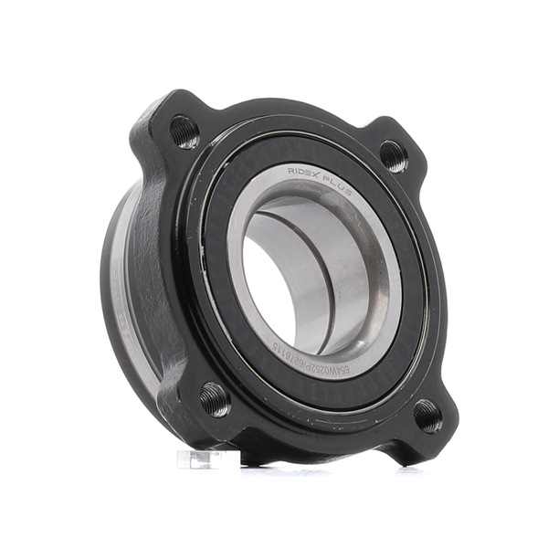 RIDEX PLUS 654W0252P: Radlagersatz Hinterachse beidseitig, mit ABS-Sensorring, mit Schrauben