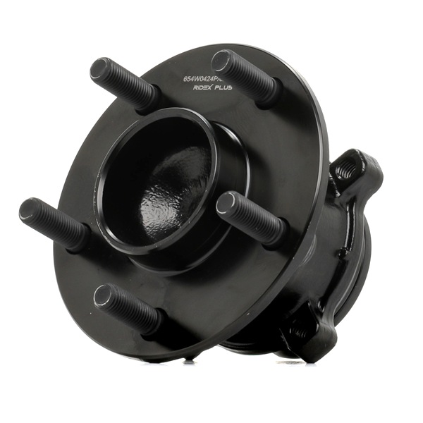 RIDEX PLUS 654W0424P: Комплект колесен лагер на задната ос от двете страни
