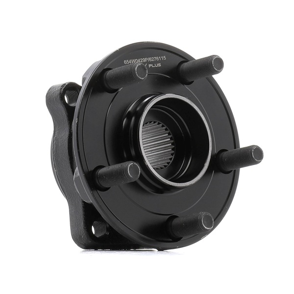 RIDEX PLUS 654W0429P: Radlagersatz Vorderachse beidseitig, mit integriertem ABS-Sensor, mit integriertem magnetischen Sensorring
