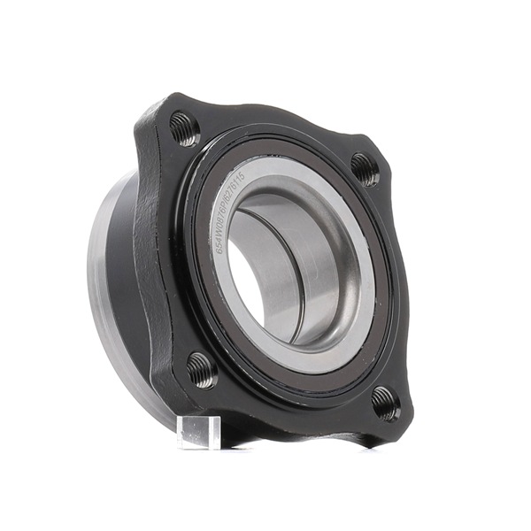 RIDEX PLUS 654W0876P: Комплект колесен лагер задна ос, ляво, дясно, с интегриран магнитен сензорен пръстен, с винтове