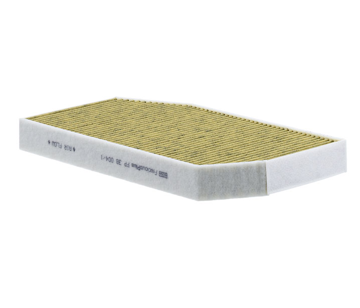MANN-FILTER FP 38 004/1: Filtru, aer habitaclu FreciousPlus Filtru carbune activ cu polifenol, cu efect antibacterial, Filtru praf fin (PM 2.5), cu efect fungicid, Filtru carbon activ