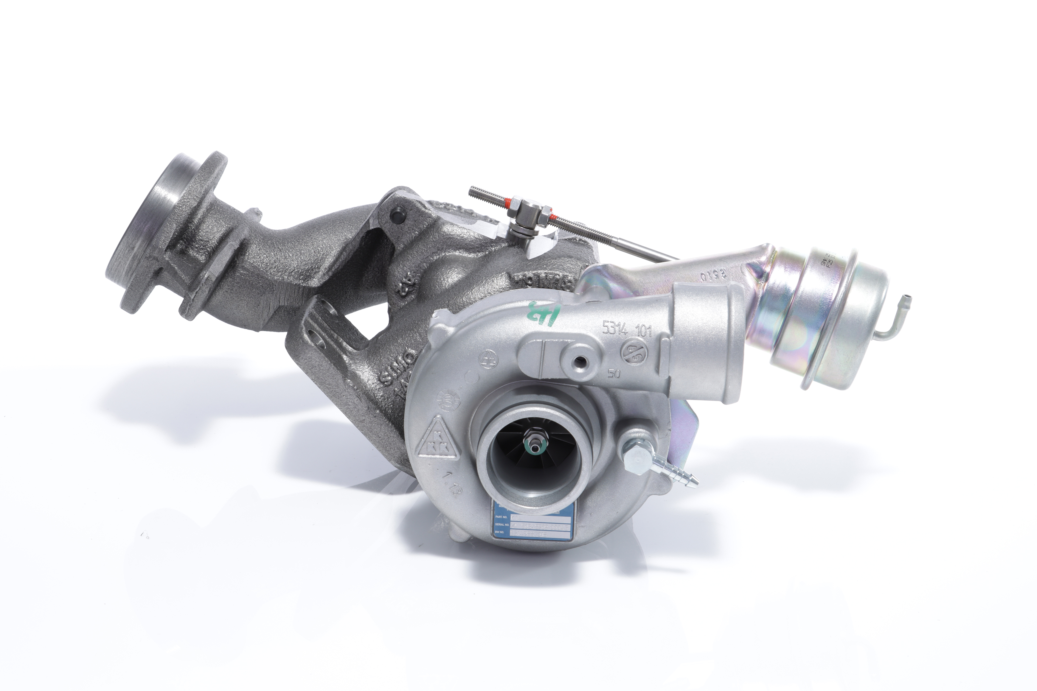 BTS TURBO ORIGINAL T911360 Turbolader VW TRANSPORTER 4 Bus (70XB, 70XC, 7DB, 7DW) 2.5 TDI 102 PS Diesel