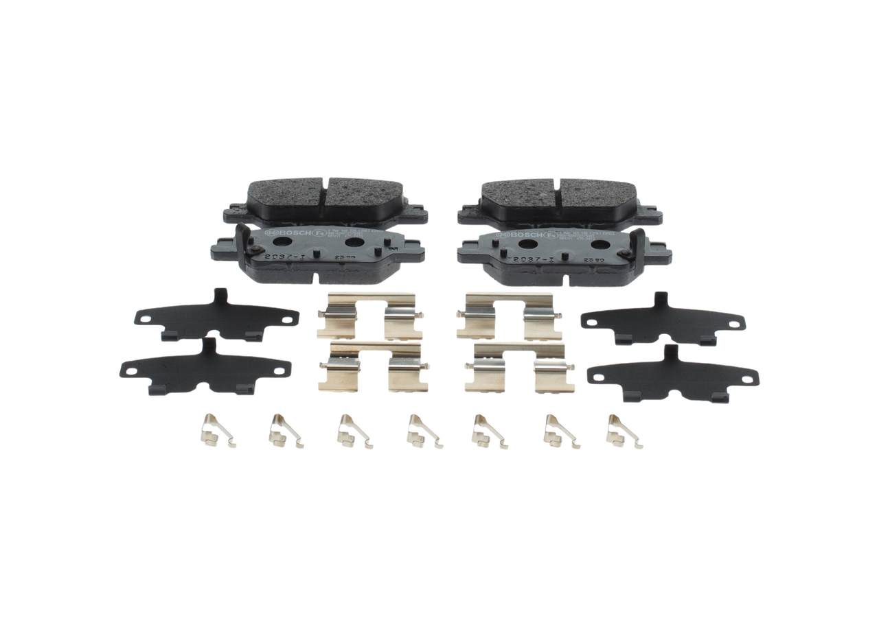 BOSCH 0 986 460 138 Комплект спирачно феродо, дискови спирачки HONDA CR-V VI (RS, RY) 184 K.C. бензин/ електро цена