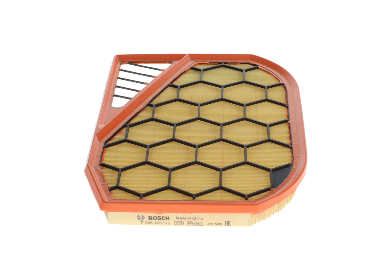 BOSCH F 026 400 772 Luftfilter FIAT Panda Schrägheck (312_, 319_) 69 PS Benzin/Elektro Kosten