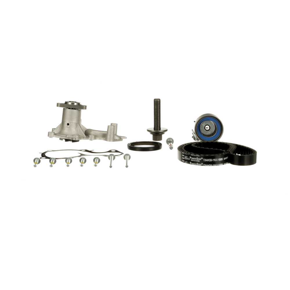 GATES KP2T354HOB: Wasserpumpe + Zahnriemensatz PowerGrip™ mit Wasserpumpe, mit Dichtungen
