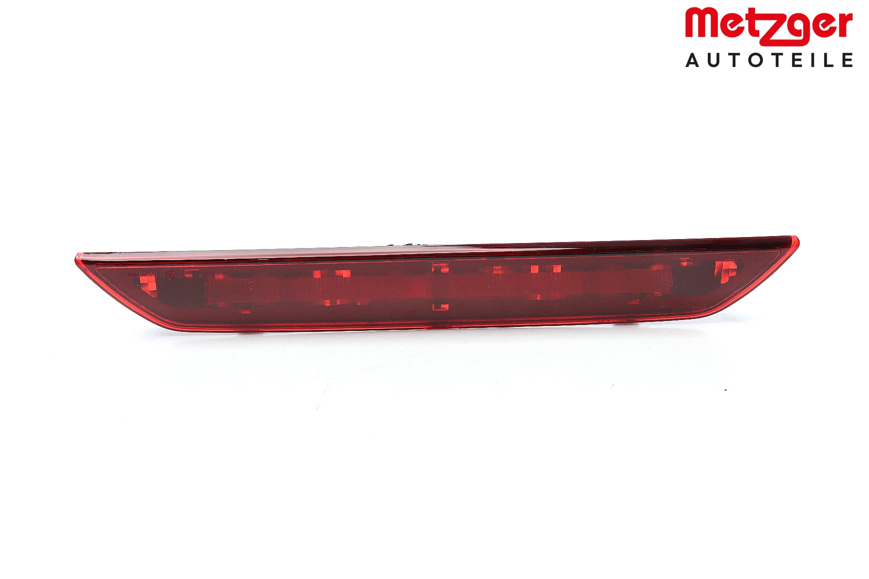 METZGER 2080057: Stop suplimentar GREENPARTS centru, cu suport bulb, cu marcaj E
