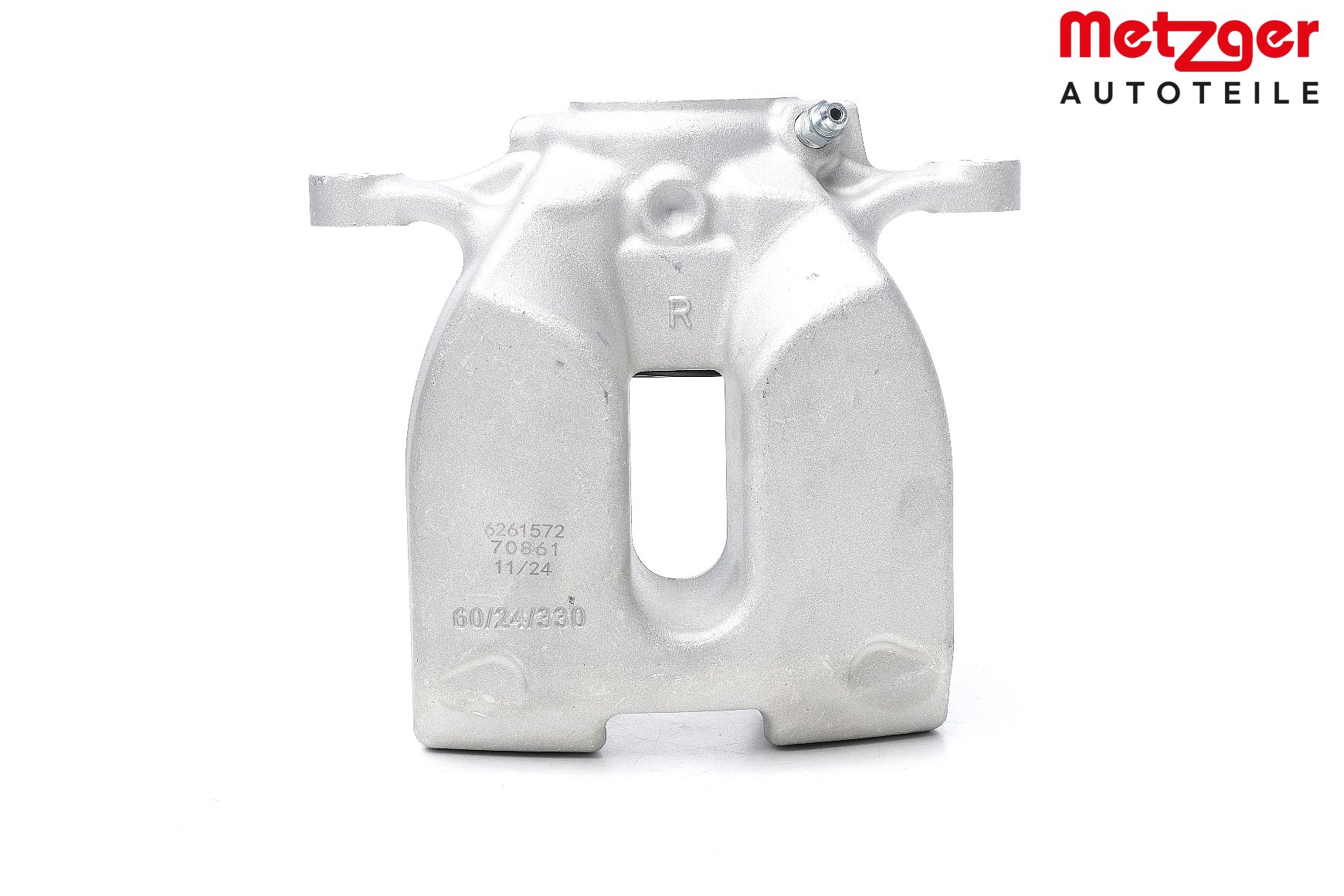 METZGER 6261572: Zacisk hamulca GREENPARTS os przednia, z prawej
