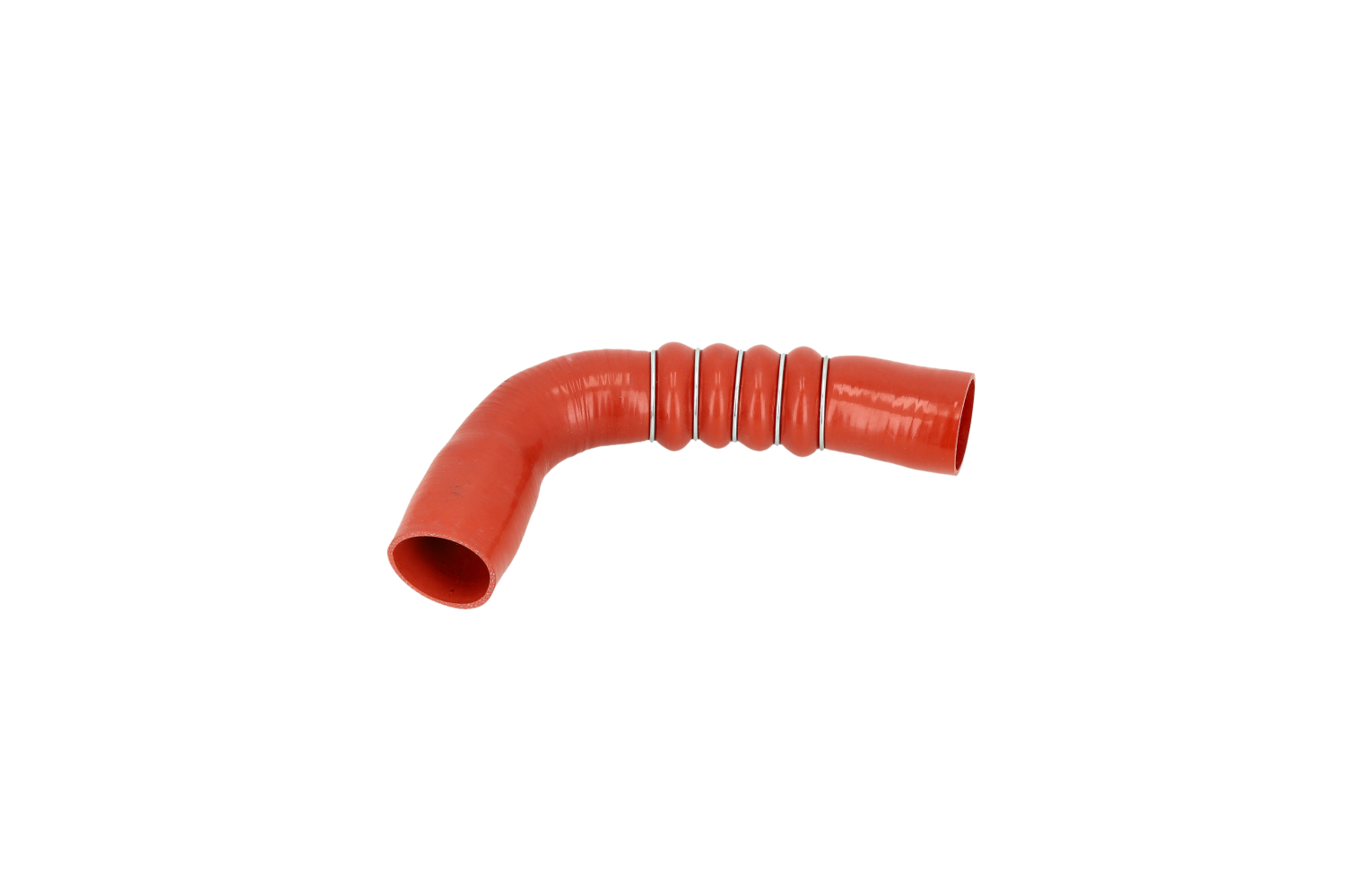 NRF 166379: Laadluchtslang EASY FIT Intercooler, inlaatluchtkoeler, Inlaatzijde, Met bellen