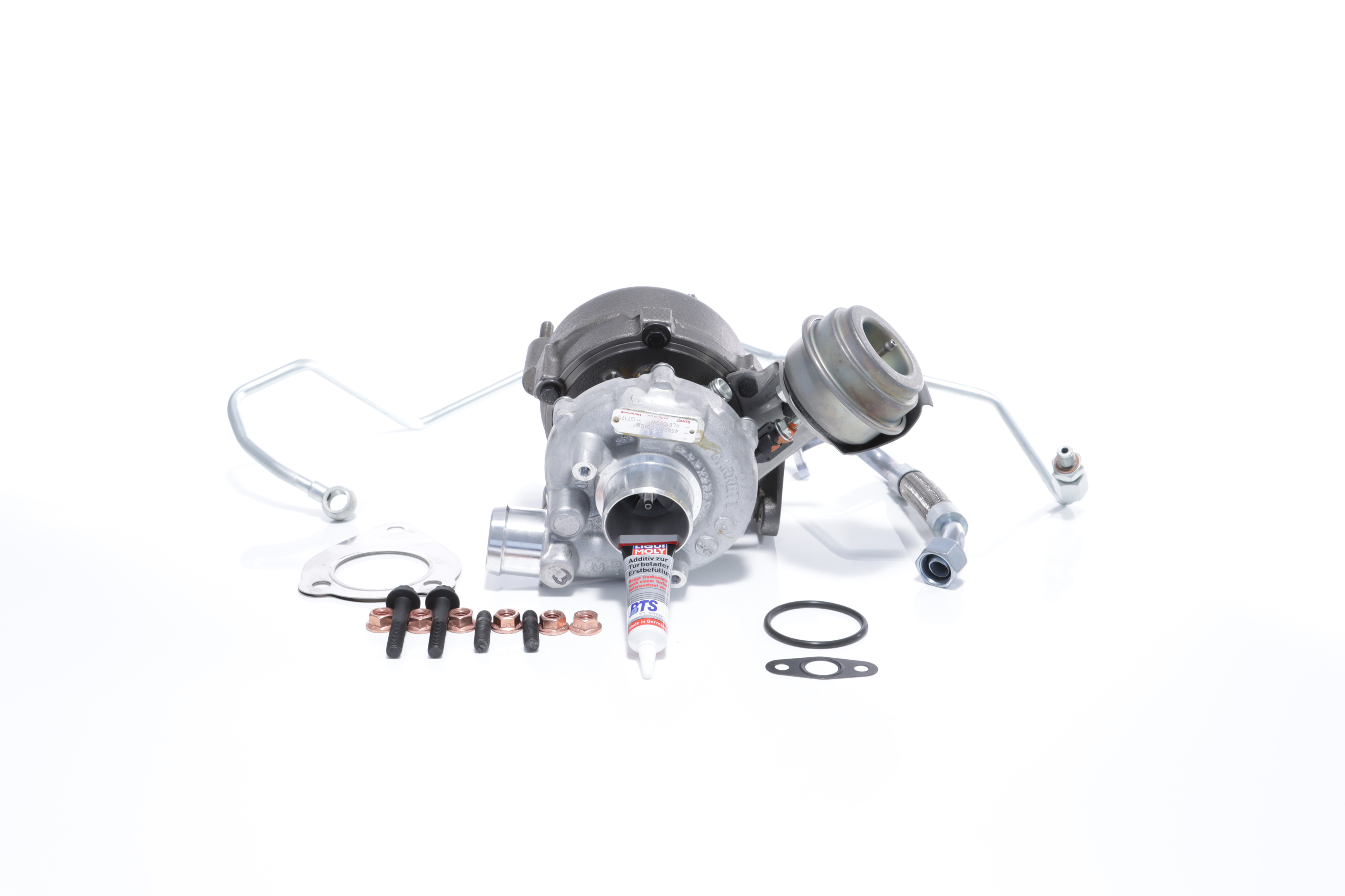 BTS TURBO TURBO SERVICE SET ORIGINAL T981038 Turbokompresorius VOLKSWAGEN PASSAT Variant (3B5) 110 AG dyzelinas kaina