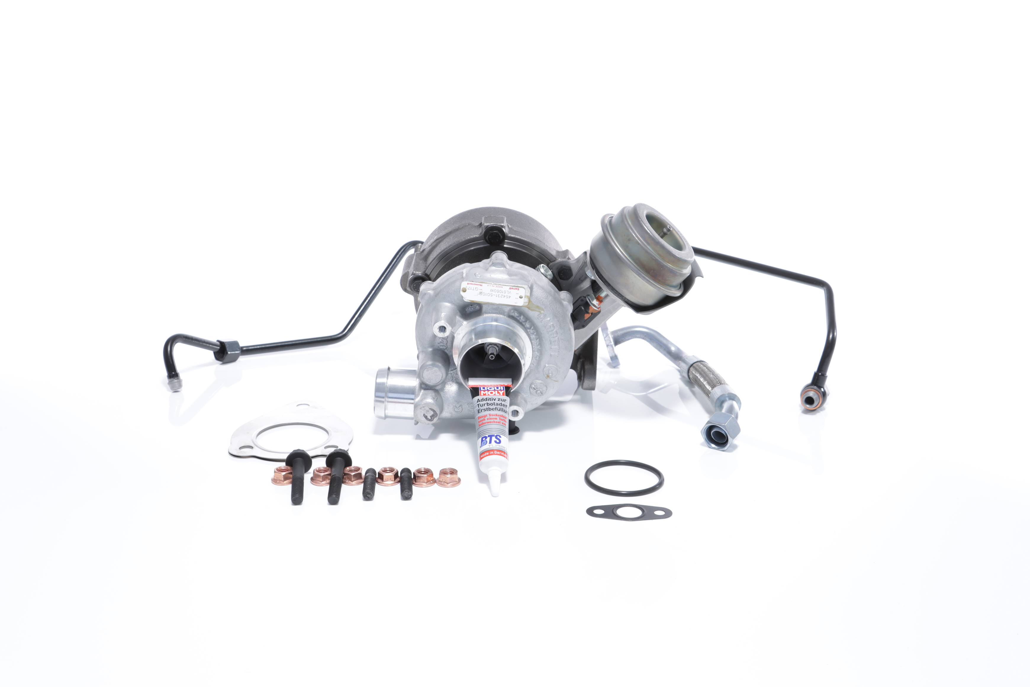BTS TURBO TURBO SERVICE SET ORIGINAL T981077 Turbokompresorius VOLKSWAGEN PASSAT Variant (3B5) 115 AG dyzelinas kaina
