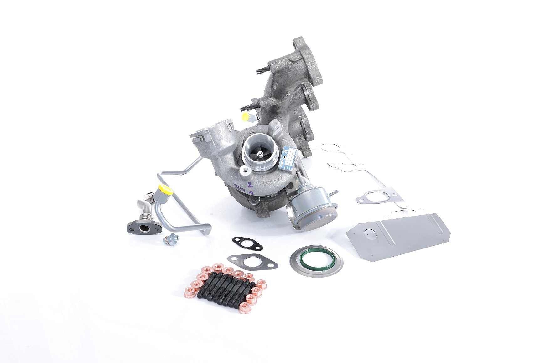 BTS TURBO TURBO SERVICE SET ORIGINAL T981105 Turbokompresorius VOLKSWAGEN Passat Variant (3C5) 105 AG dyzelinas kaina