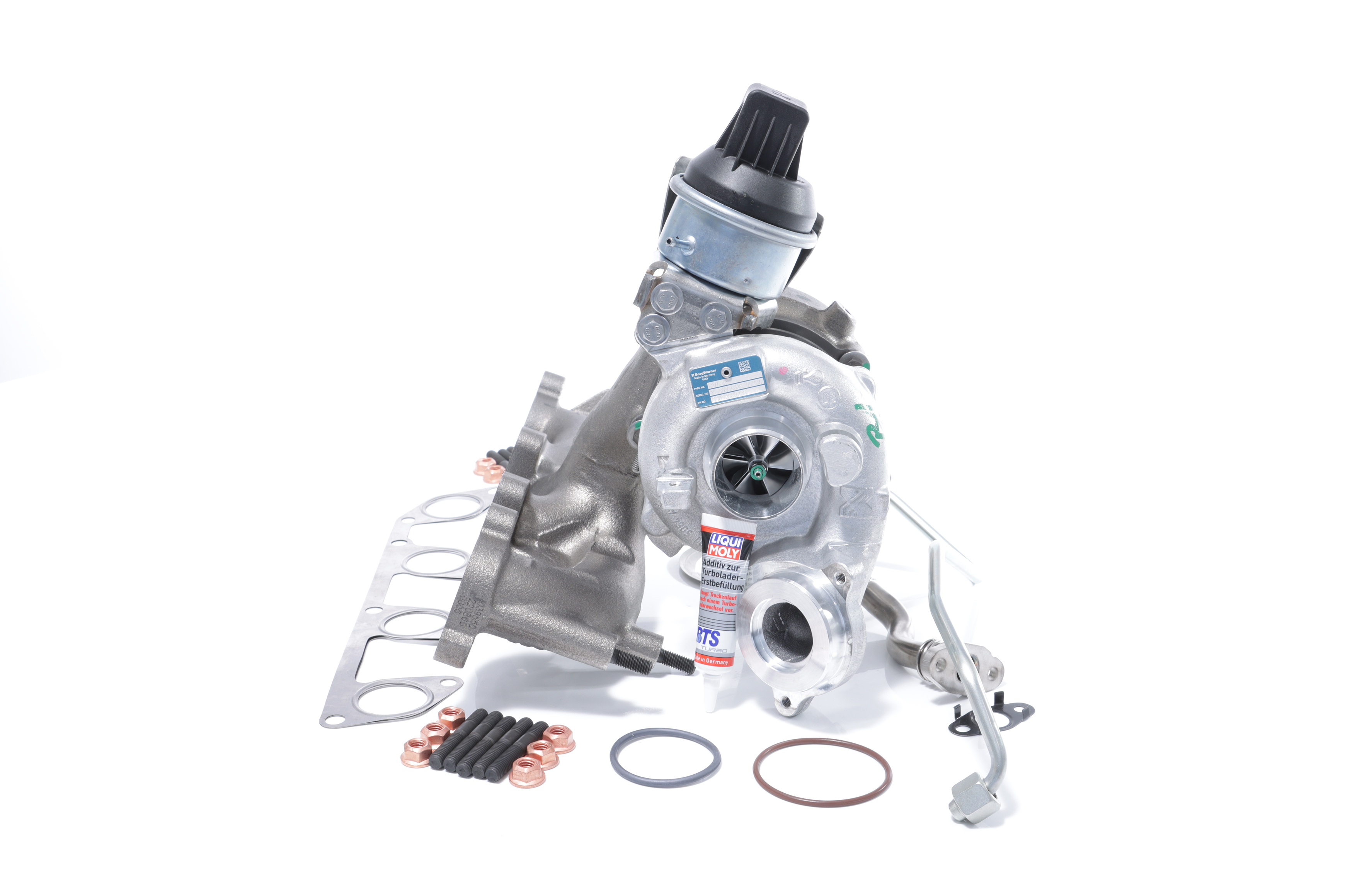 BTS TURBO TURBO SERVICE SET ORIGINAL T981139 Turbokompresorius VOLKSWAGEN Passat Variant (3C5) 110 AG dyzelinas kaina