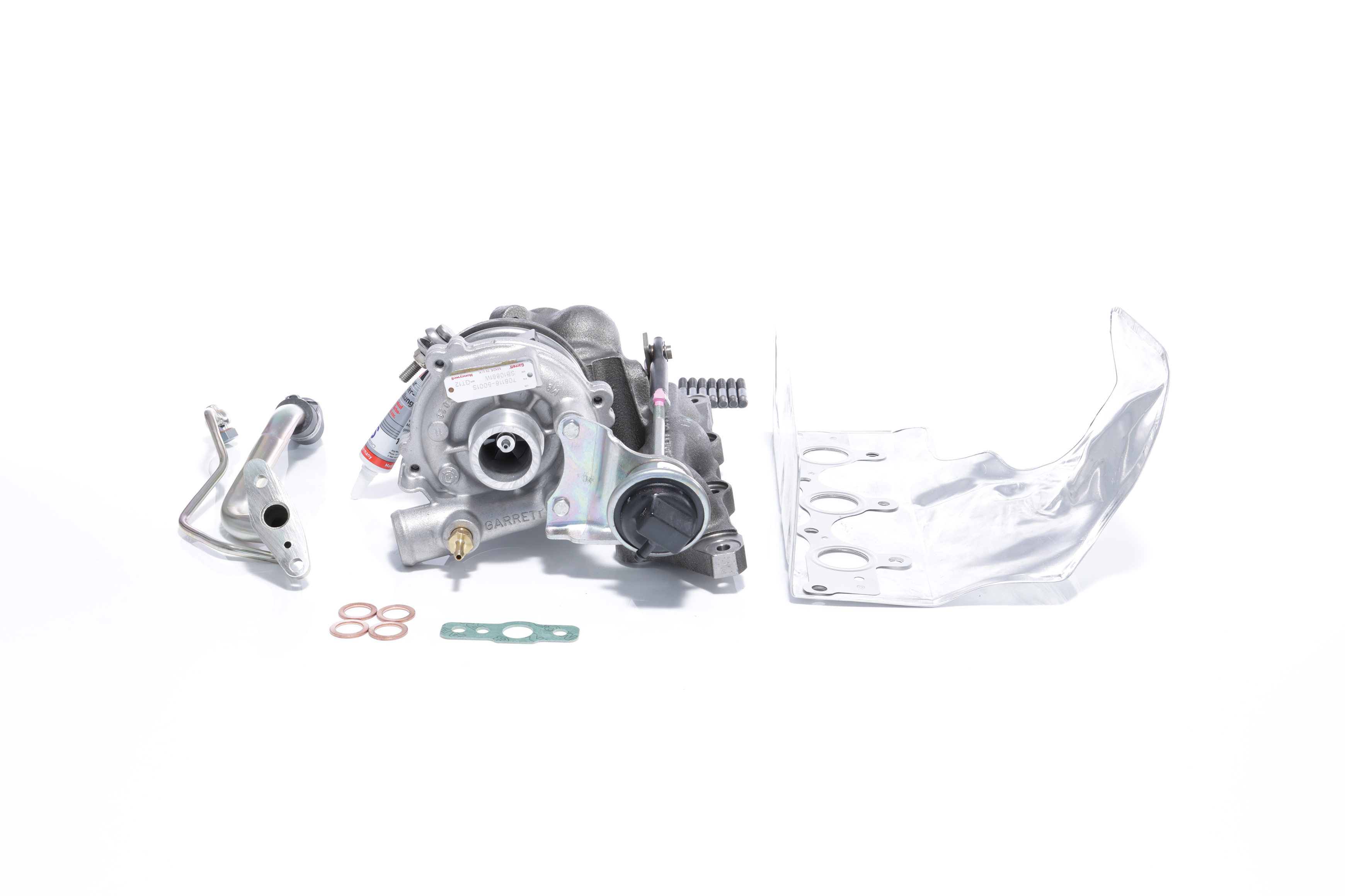 BTS TURBO T981175: Turbolader mit Ölzulaufleitung, mit Ölablaufleitung, mit Anbau-/Befestigungsmaterial TURBO SERVICE SET ORIGINAL