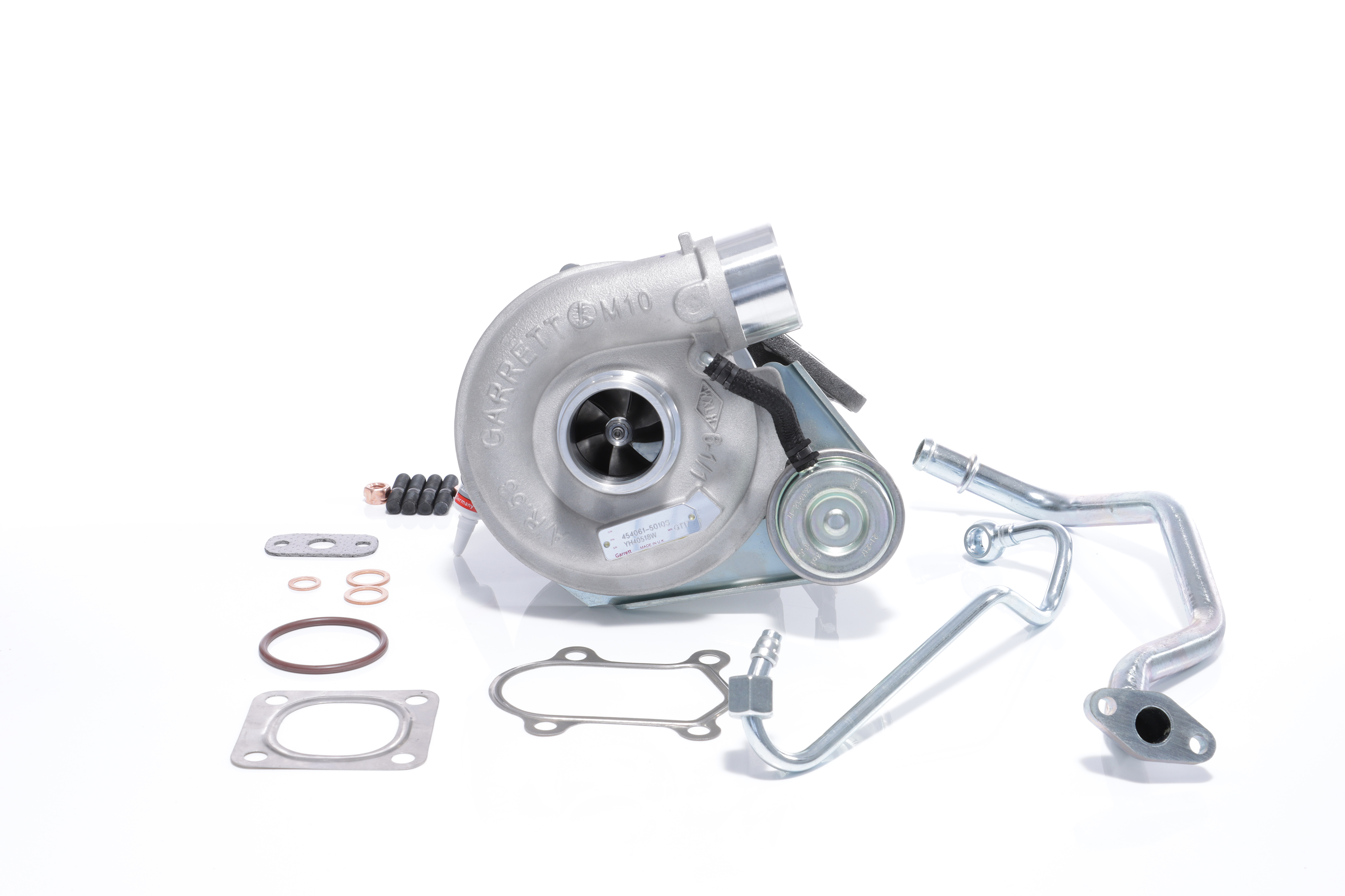BTS TURBO T981224: Turbolader mit Ölzulaufleitung, mit Ölablaufleitung, mit Anbau-/Befestigungsmaterial TURBO SERVICE SET ORIGINAL