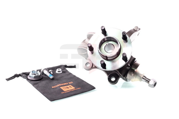 GH GH-282552V: Articulatie directie, suspensie roata Butuc direcție complet Axa fata stanga, Axa fata dreapta, cu butuc roata, cu rulment roata, cu capac de protectie la stropire, cu suruburi