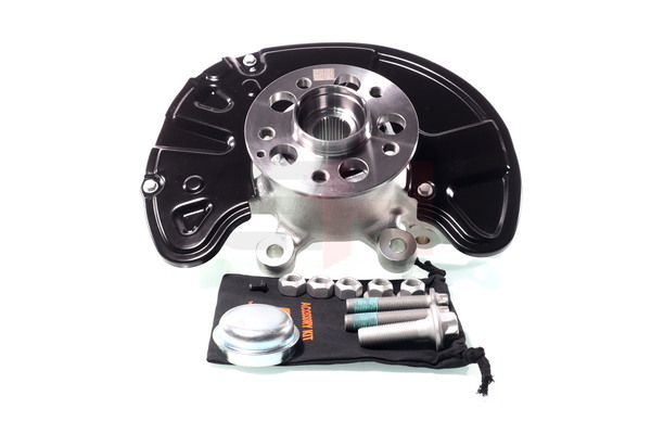 GH GH-283301V: Articulatie directie, suspensie roata Butuc direcție complet Axa fata stanga, cu butuc roata, cu rulment roata, cu capac de protectie la stropire, cu suruburi