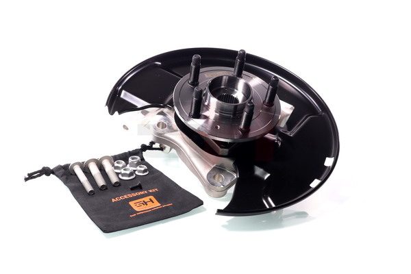 GH GH-283624V: Articulatie directie, suspensie roata Butuc direcție complet Axa fata stanga, cu butuc roata, cu rulment roata, cu capac de protectie la stropire, cu suruburi