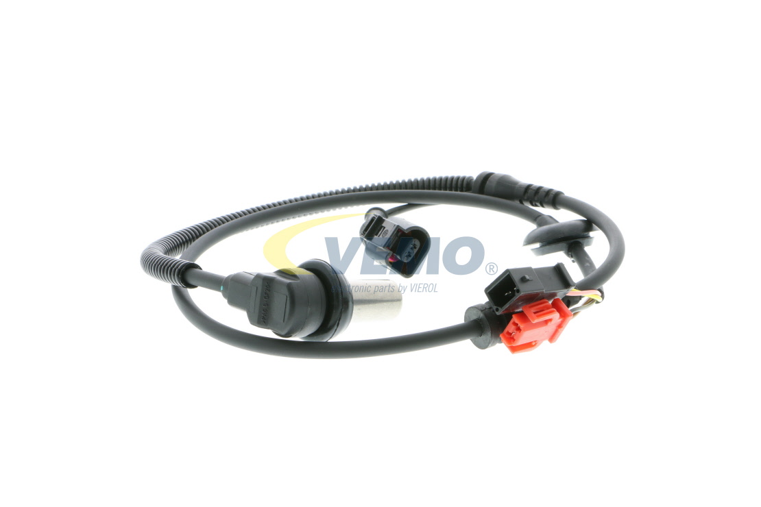 VEMO V10-72-1083: ABS-Sensor Vorderachse links, Vorderachse rechts, 1125, 1050mm, mit Kabel Original Quality