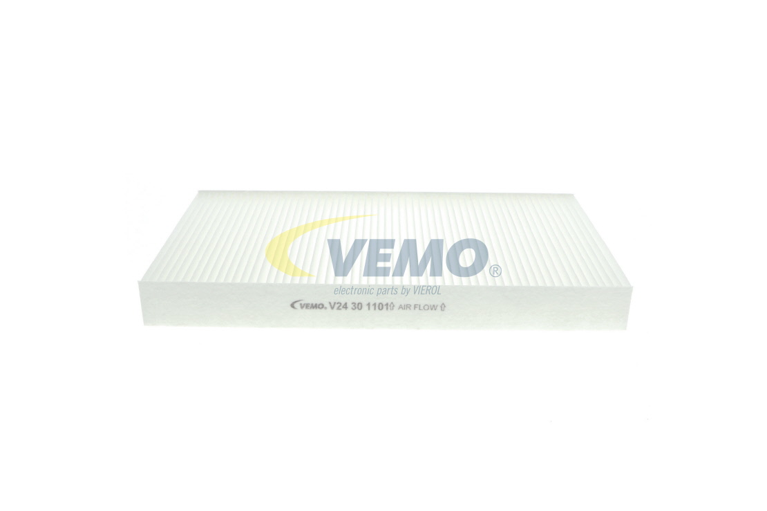 VEMO V24-30-1101: Salono filtras popierius, filtro įdėklas, žiedadulkių filtras Original Quality