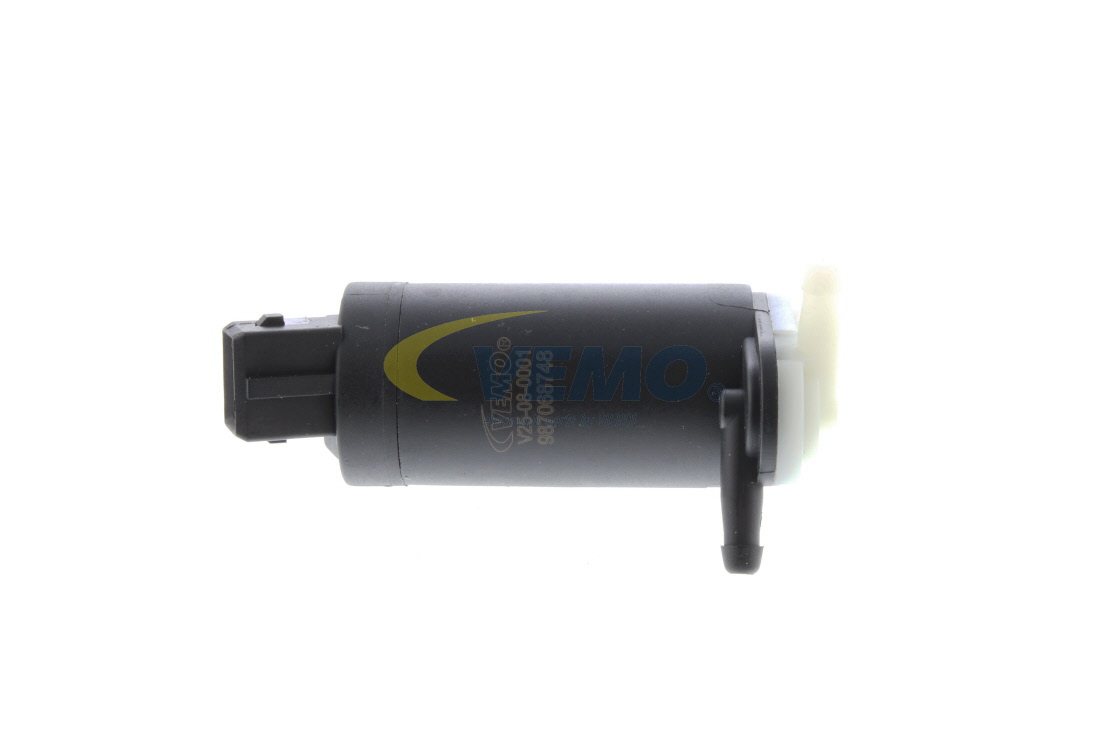 VEMO Original Quality V25-08-0001 Vandens siurblys, priekinio stiklo plovimas FORD FIESTA 4 (JA, JB) 52 AG benzinas kaina