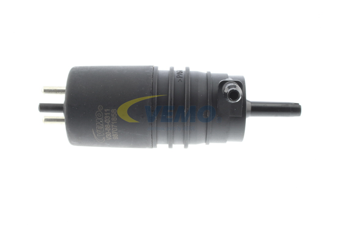 VEMO Original Quality V30-08-0311 Vandens siurblys, priekinio stiklo plovimas MERCEDES-BENZ SL (R107) 242 AG benzinas kaina