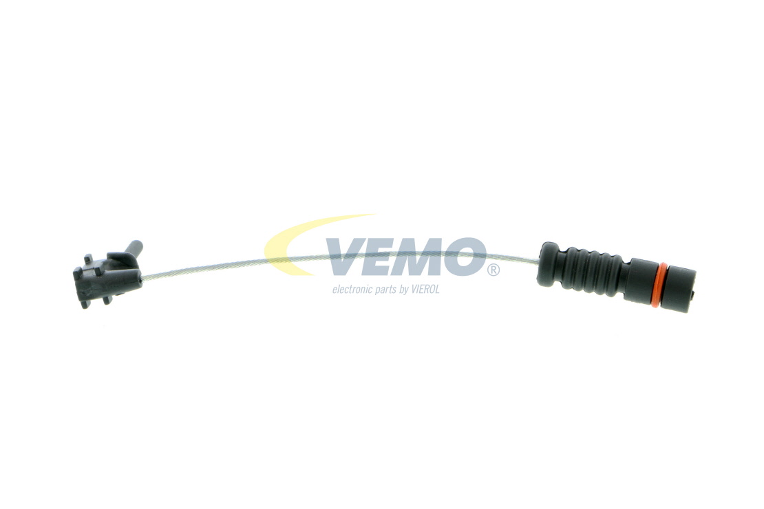 VEMO V30-72-0704: Warnkontakt, Bremsbelagverschleiß Hinterachse, Vorderachse, 114mm Original Quality
