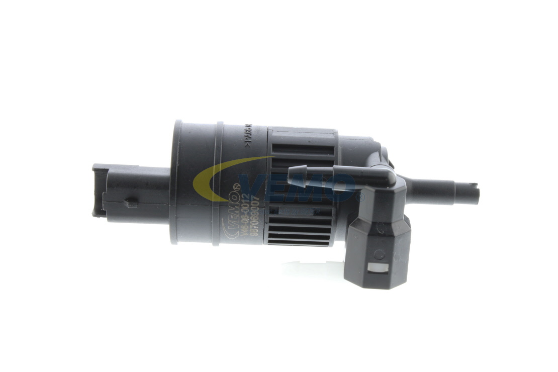 VEMO Original Quality V46-08-0012 Vandens siurblys, priekinio stiklo plovimas RENAULT TWINGO 1 (C06) 60 AG benzinas / suskystintos dujos (LPG) kaina