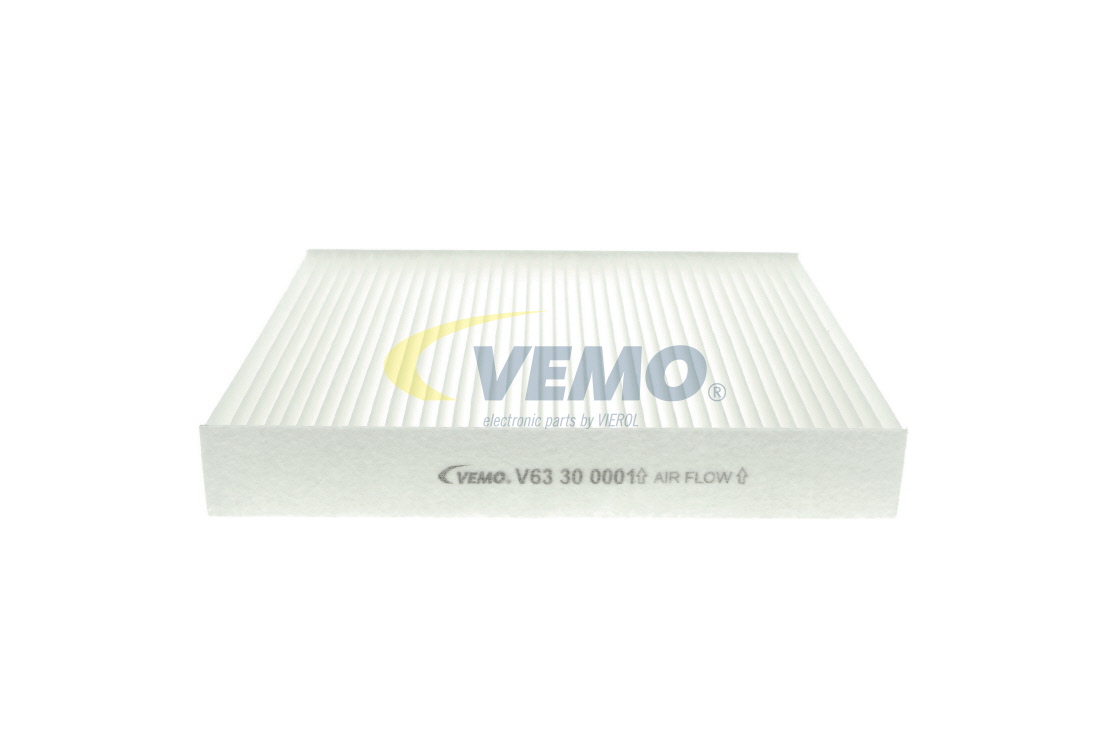 VEMO V63-30-0001: Innenraumfilter Papier, Pollenfilter Original Quality