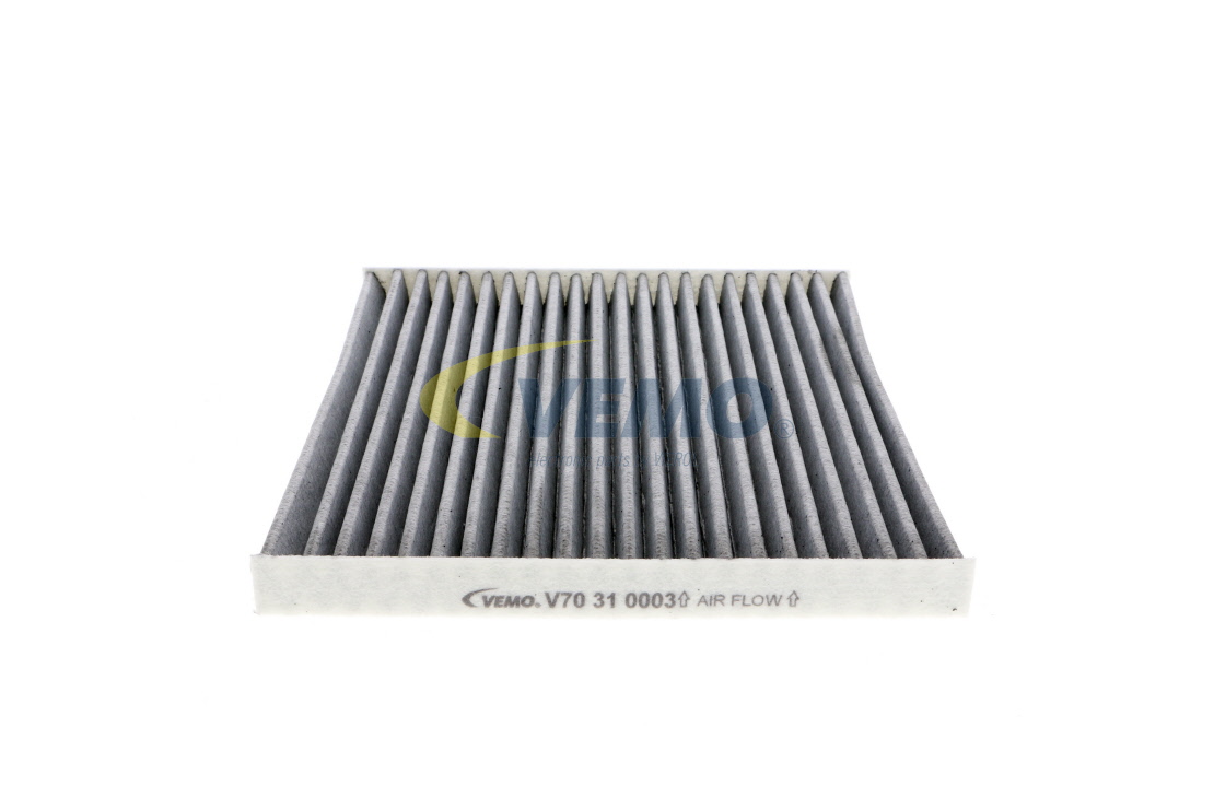 VEMO V70-31-0003: Filtrs, Salona telpas gaiss Aktīvā ogle, Aktivētās ogles filtrs Original Quality