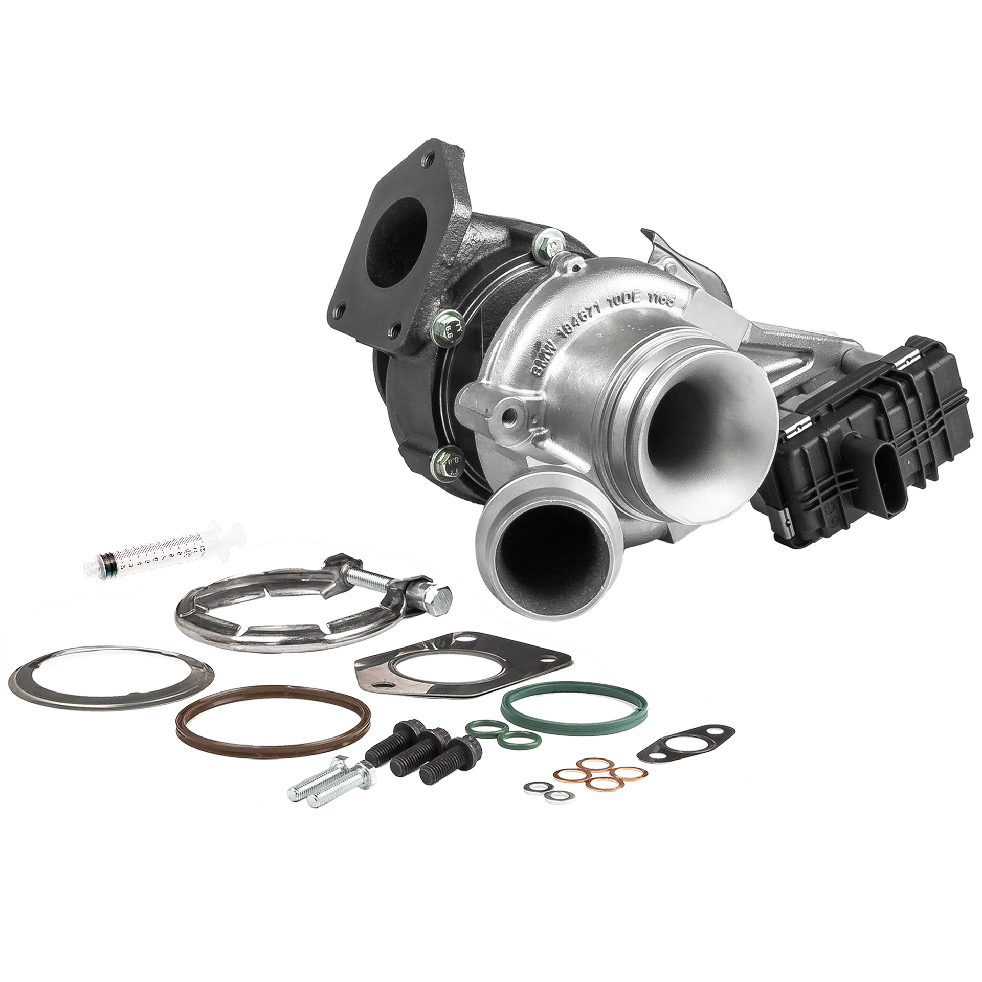 BR Turbo 9VB02RSM: Turbolader REMANUFACTURED TURBOCHARGER WITH MOUNTING KIT mit Anbau-/Befestigungsmaterial