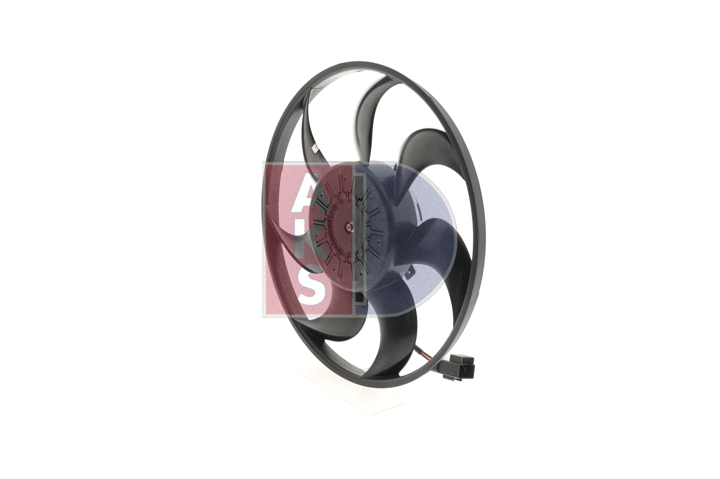 AKS DASIS 088178N: Ventilator, radiator 385mm, fara rama aerisire radiator