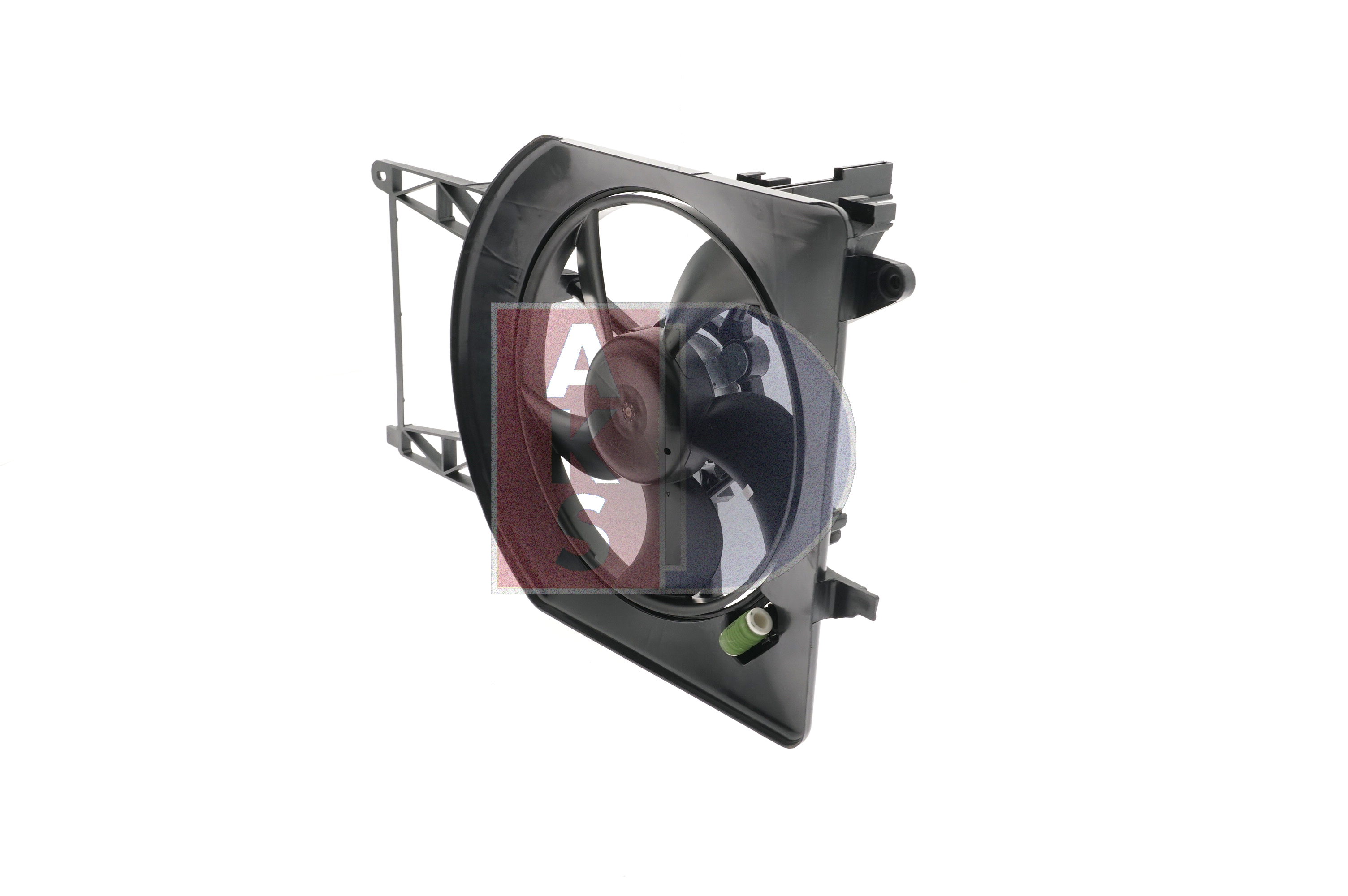 AKS DASIS 188129N: Ventilator, radiator 320mm, cu rama aerisire radiator