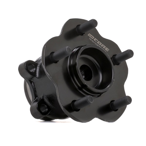 goCORE GCF540042: Juego de cojinete de rueda eje trasero ambos lados, con perno de sujeción de rueda, con sensor ABS incorporado