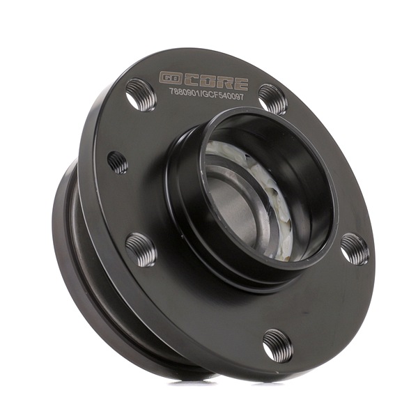 goCORE GCF540097: Juego de cojinete de rueda Eje trasero, izquierda, derecha, eje trasero ambos lados, con anillo sensor magnético incorporado