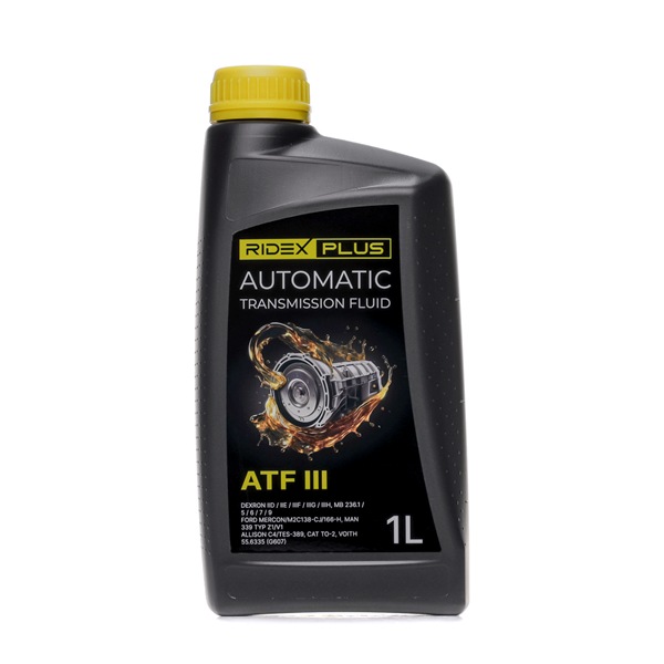 RIDEX PLUS 3069A0012P: Huile pour boîte automatique 1I, ATF III ATF, III