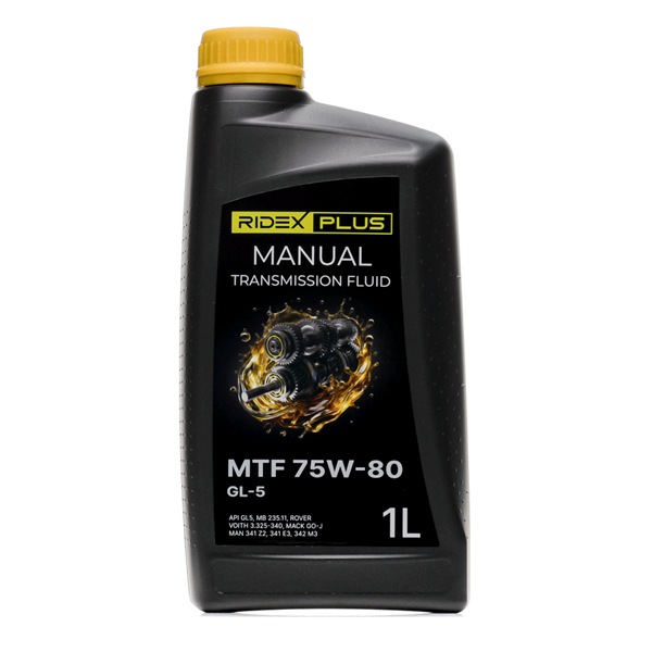 RIDEX PLUS MTF, 75W-80 GL-5 1667T0007P Getriebeöl MITSUBISHI L 200 / Triton Pickup (KJ_, KK_, KL_) 2.4 DI-D (KK1T) 181 PS Diesel