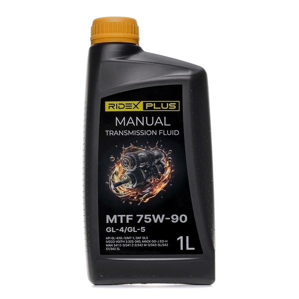 RIDEX PLUS MTF, 75W-90 GL-4/GL-5 1667T0002P Getriebeöl MITSUBISHI L 200 (K7_T, K6_T) 2.5 TD 4WD (K74T) 115 PS Diesel