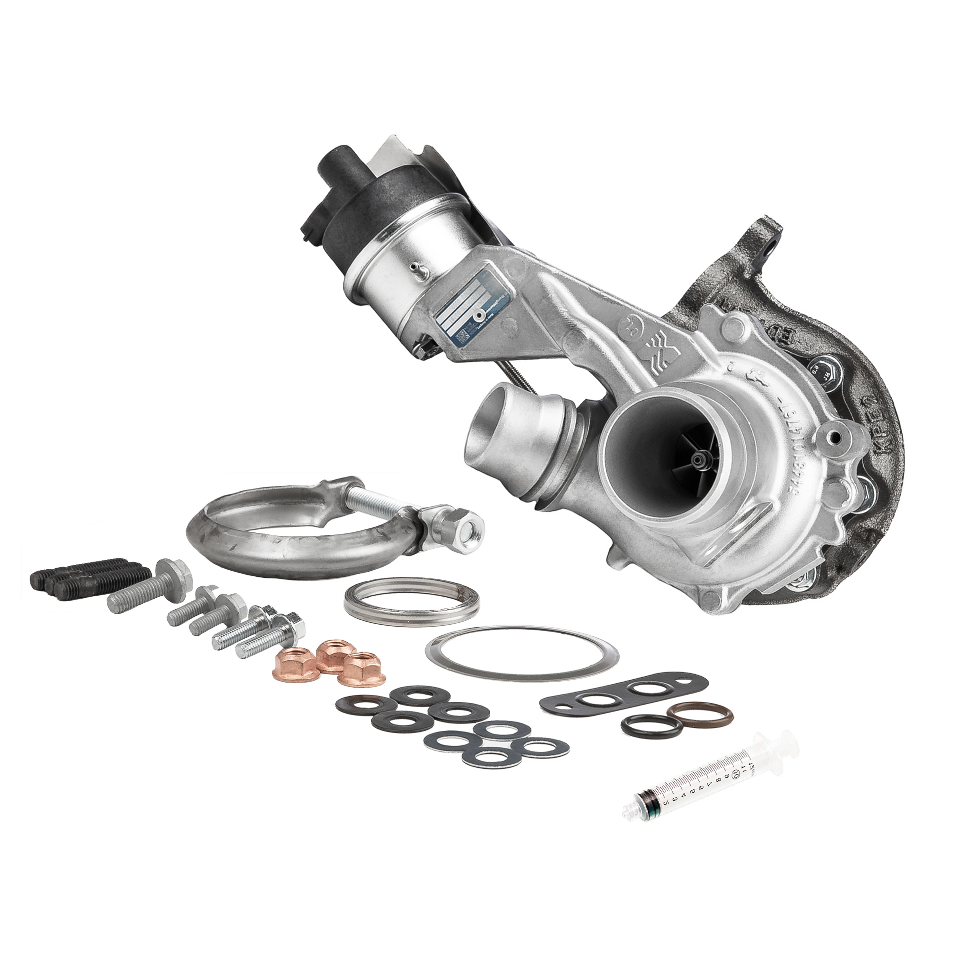 BR Turbo 54389880031RSM: Turbolader REMANUFACTURED TURBOCHARGER WITH MOUNTING KIT mit Anbau-/Befestigungsmaterial