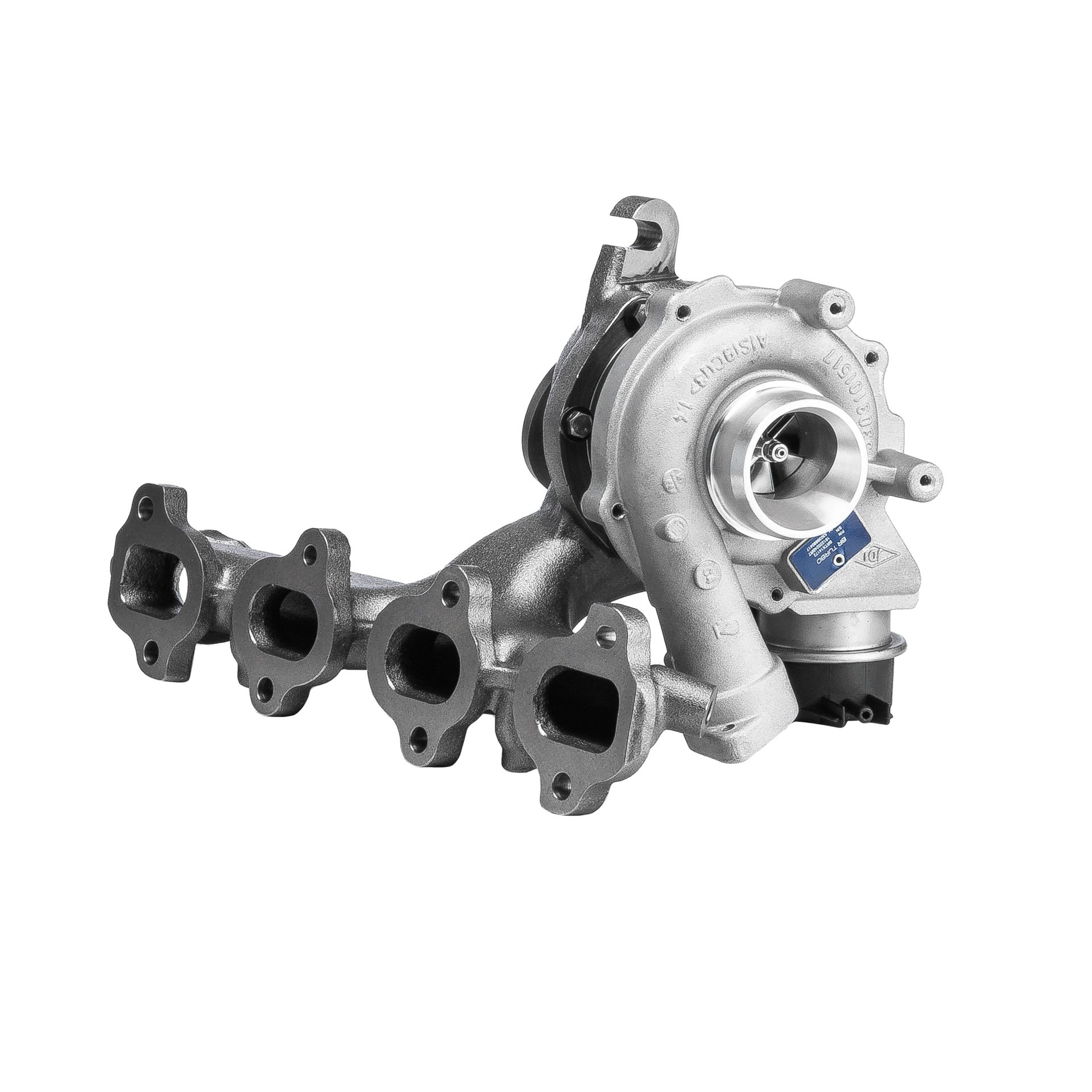 BR Turbo BRTX14172: Turbosprężarka NEW BR TURBO TURBOCHARGER WITH GASKET KIT zawiera komplet uszczelek