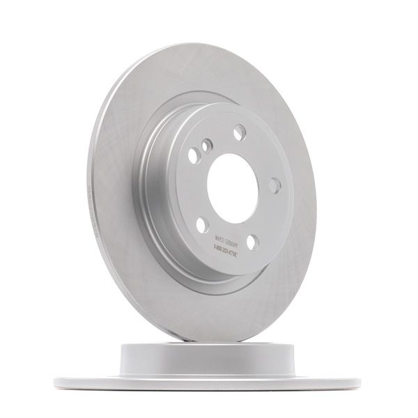 MAPCO 47073C: Set frana, frana disc puntea spate, Ř: 295mm, plin, cu tabla anti scartait